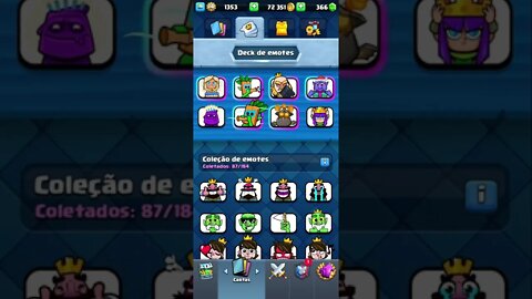 EMOTES #shorts #clashroyal #clash #clashroyale #royale #supercell