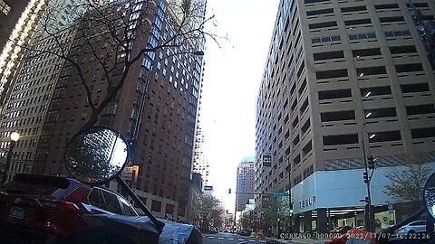 She was dragging a shirt