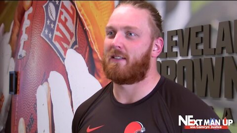 Next Man Up: Browns OL Hjalte Froholdt is a Disney fan who loves 'Frozen' and Tom Hanks