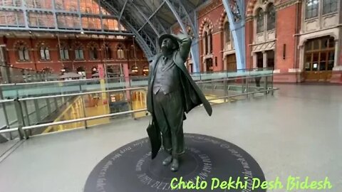 Walk Around St Pancras Station and Regent's Canal.