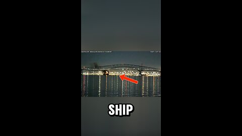 Francis Scott Key Bridge Struck By Large Ship