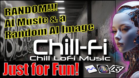 AI generated image random AI lofi music beats | Chill-fi by DjAi