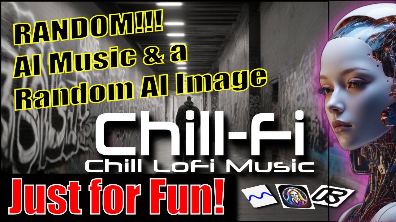 AI generated image random AI lofi music beats | Chill-fi by DjAi