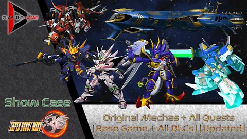 Super Robot Wars 30: Original Mechas Attacks + DLCs Guests (All DLCs) [Show Case]