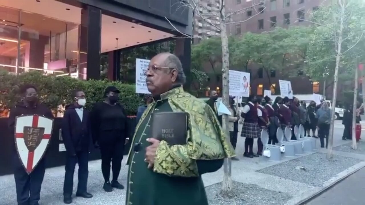 Pastor Manning Does The Baptist Two Step Dance Saturday Night On 49th St.