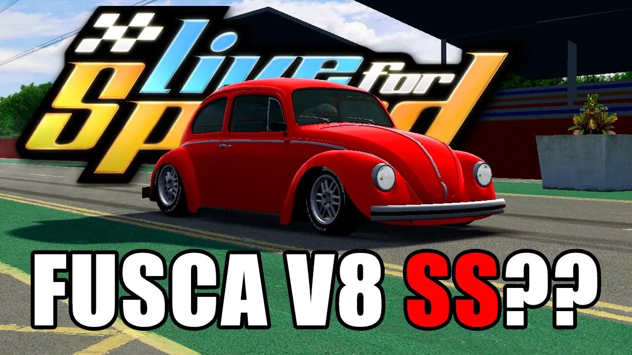 Live for Speed - Fusca com motor V8 6.2 Supercharger de Camaro