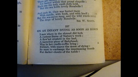 On An Infant Dying As Soon As Born - C. Lamb