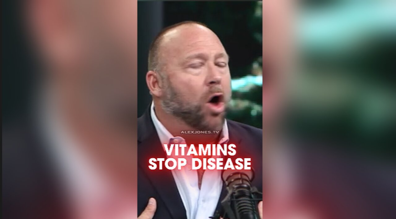 Alex Jones: Take Your Vitamins To Stop Globalist Bioweapons - 4/2/20