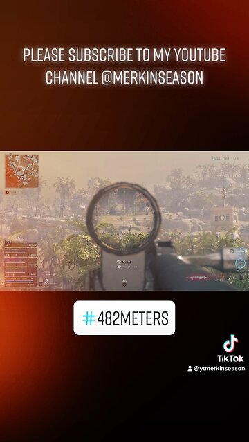 Call of Duty Warzone- Insane epic shots with the sniper. #gorenko #longshot #deadly #meta #op