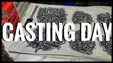 Casting Day Discussion And Production Overview (52gr to 410gr Bullets)