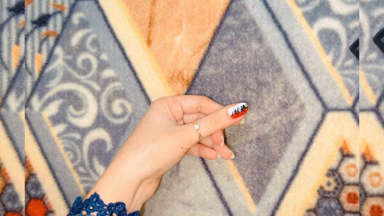 Simple Nail art๐
๐ป