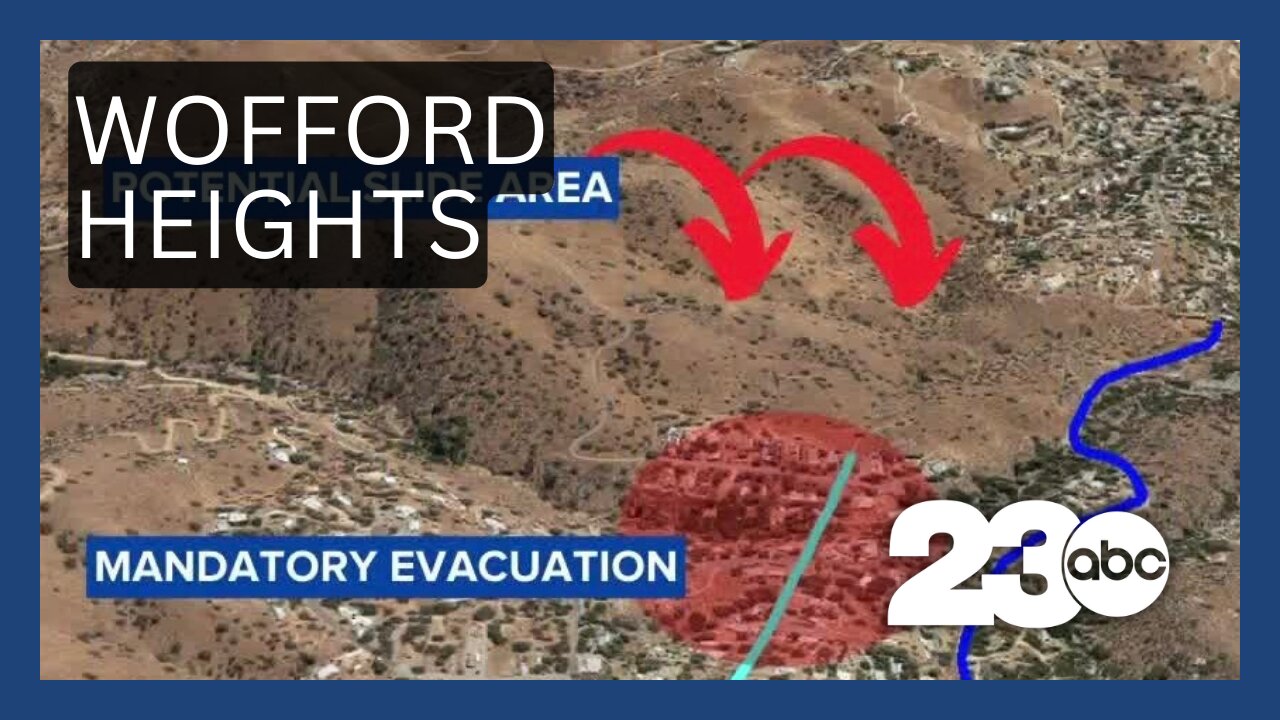 Evacuation order for Wofford Heights due to 'highly likely' landslide