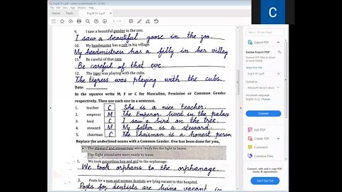 Eng B Chapter 1 Class 5 3 04 2021