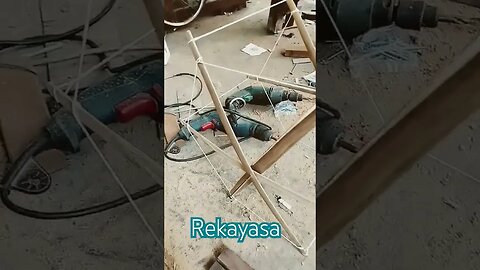Rekayasa #homemade #diy #atbm #powerloom #assembly