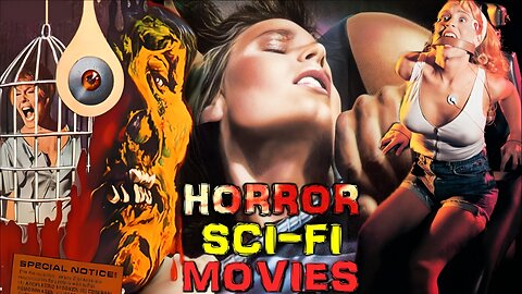 HORROR Sci-Fi Films From the GRINDHOUSE Era - Condensed Version With New Video