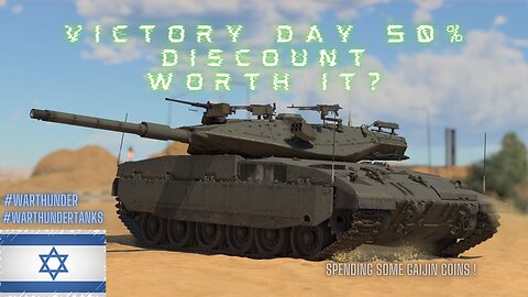 Burning GJN coins Merkava Mk2D #warthunder #warthundertanks