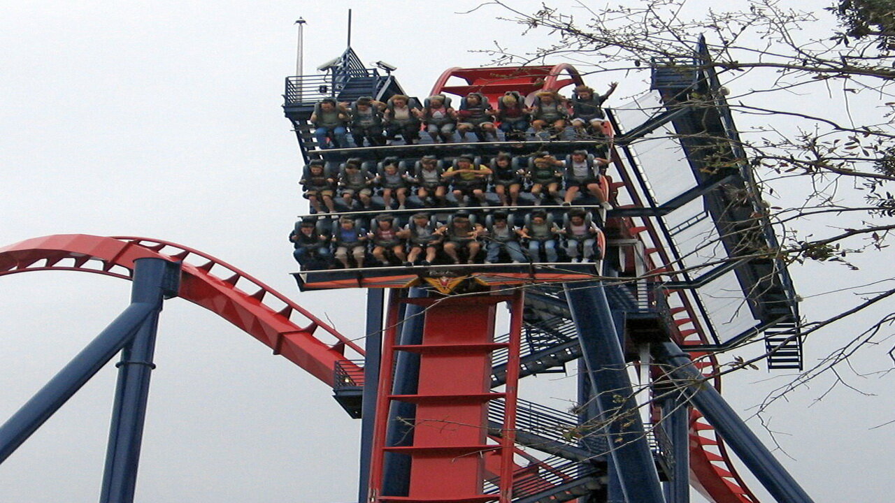 Riding the SheiKra