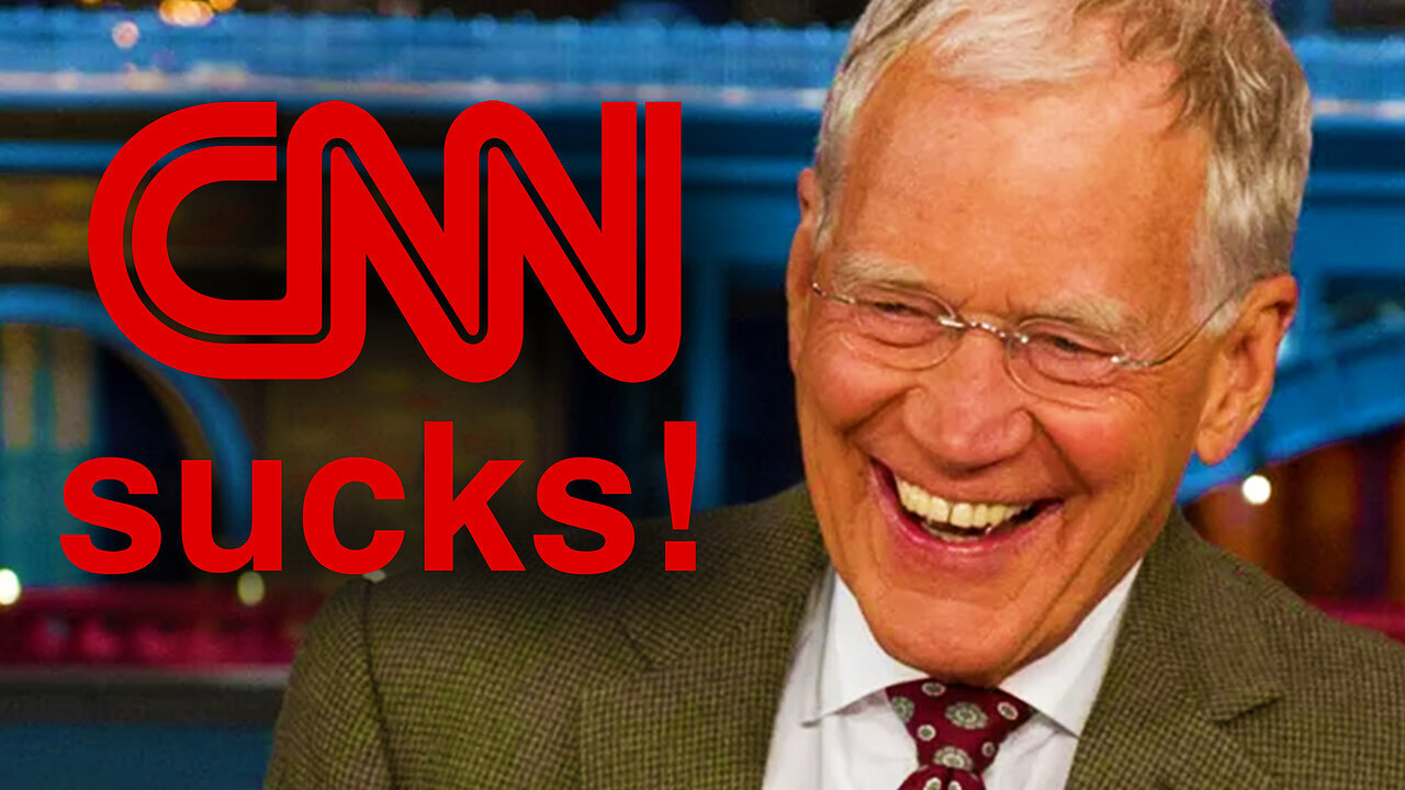 David Letterman hilariously calls CNN out on their propaganda
