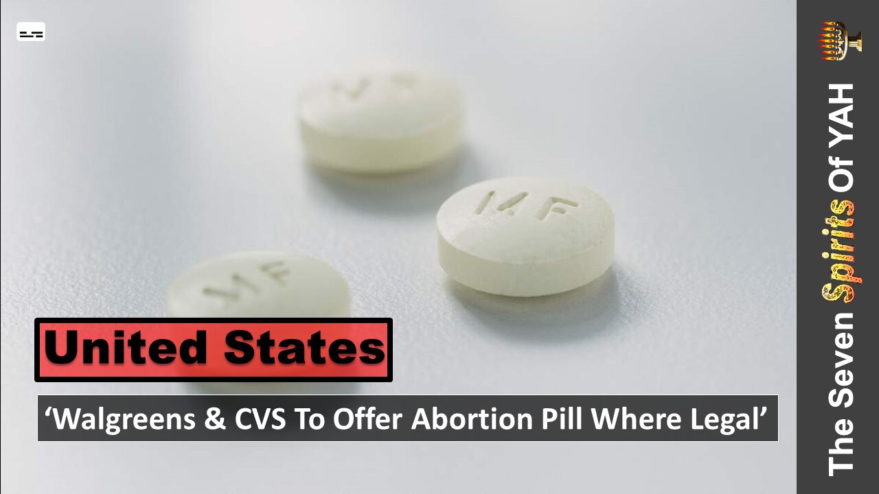 'Walgreens & CVS To Offer Abortion Pill Where Legal'