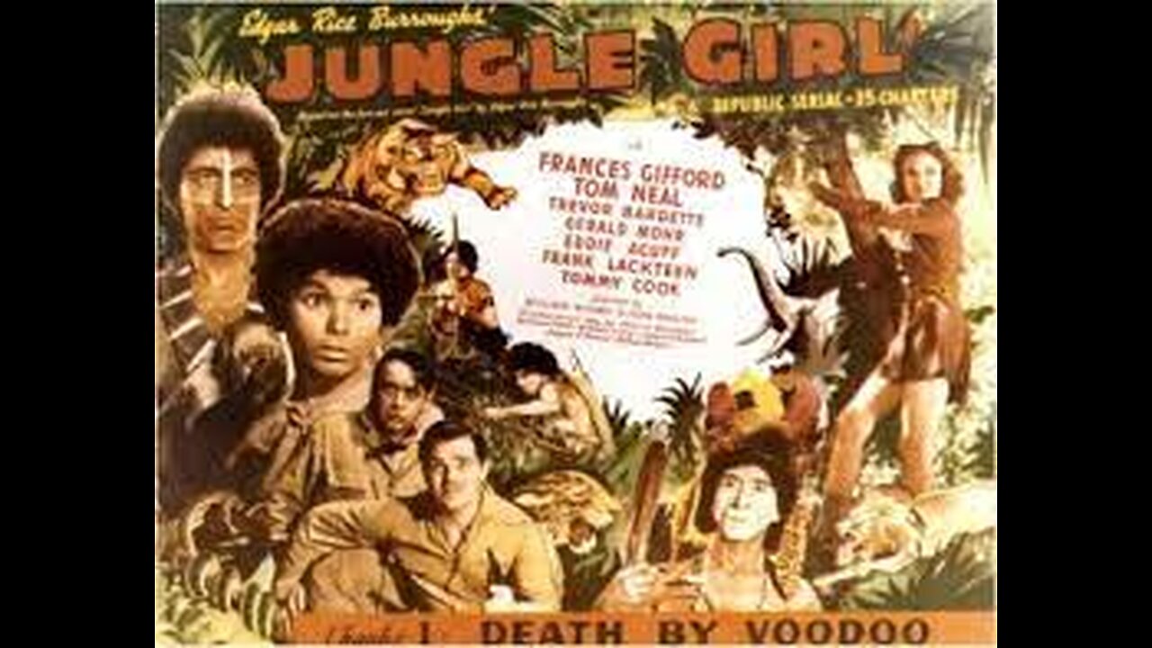 JUNGLE GIRL (1941)---a colorized 15-chapter serial in one video.