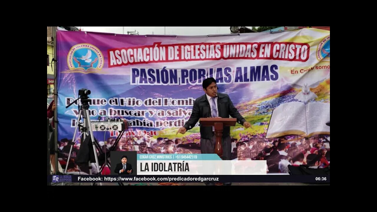 La Idolatría - EDGAR CRUZ MINISTRIES