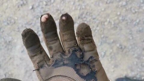 Always wear gloves when you ride