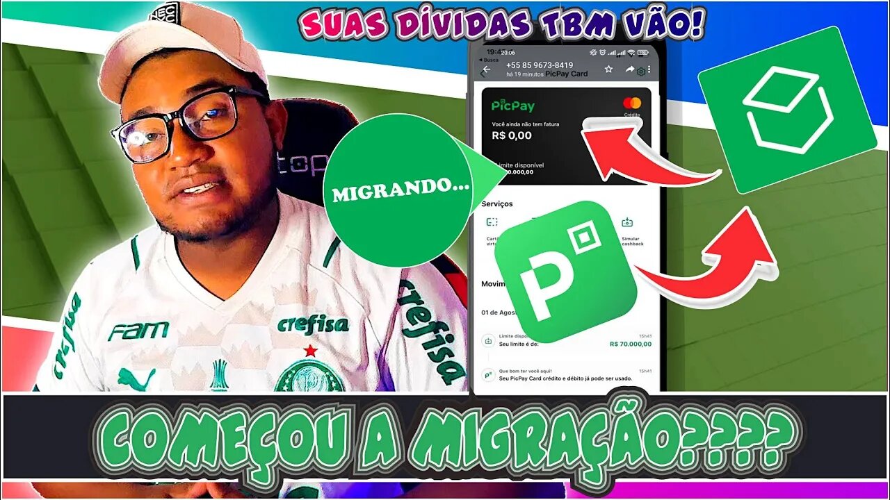 Migração de clientes PF do Banco Original para o PicPay Multiplo Começou!