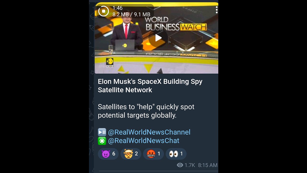 News Shorts: Elon Musk Spy Satellite Network