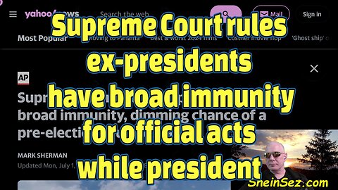 Supreme Court rules ex-presidents have broad immunity for official acts while president-580