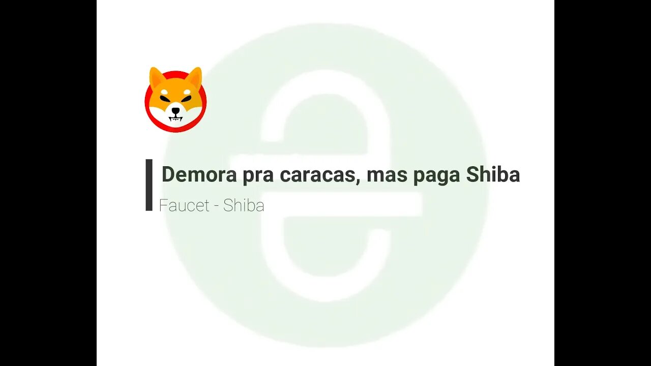 Faucet - Shiba - Saca com 60.000 - Bora tentar?