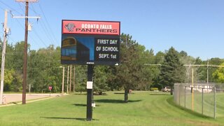 First day of school: Oconto Falls Public Schools continued to be faced with a school bus shortage