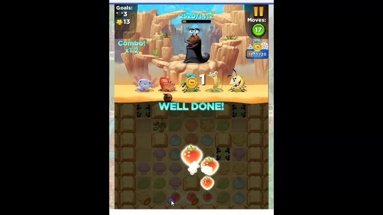 Best Fiends Level 61 Audio Talkthrough