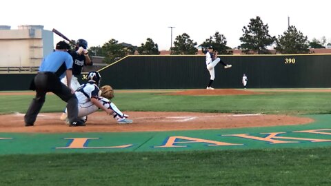 Game April 14, 2022 vs Tompkins 5th inning relief pitching