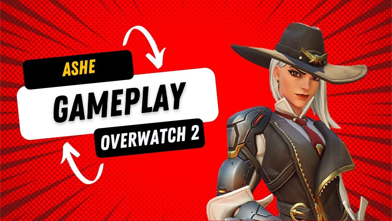 1 Hour Ashe Gameplay, Overwatch 2, No Commentary