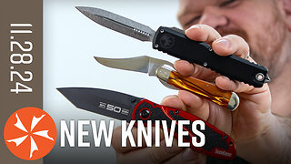 Microtech Stops (Blade) Playing Around - New Knives November 28th, 2024 at KnifeCenter