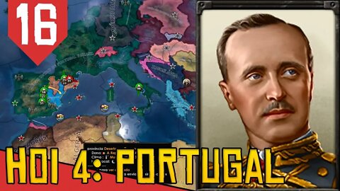 INVADIDO pelo Mar! - Hearts of Iron 4 Portugal #16 [Série Gameplay Português PT-BR]