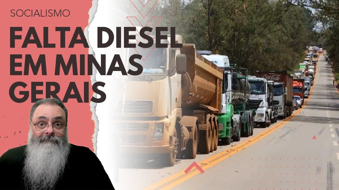 FALTA DIESEL para TRANSPORTADORAS em MINAS GERAIS por culpa da NOVA POLÍTICA de PREÇOS da PETROBRAS