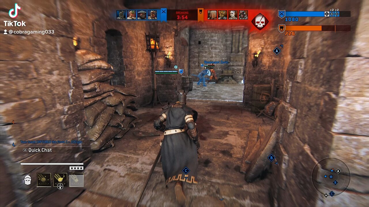Warden game play (For Honor)