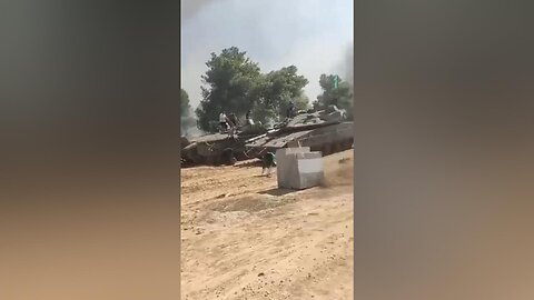 Hamas captured another batch of Israeli armored vehicles: Merkava tank & Namer IFV