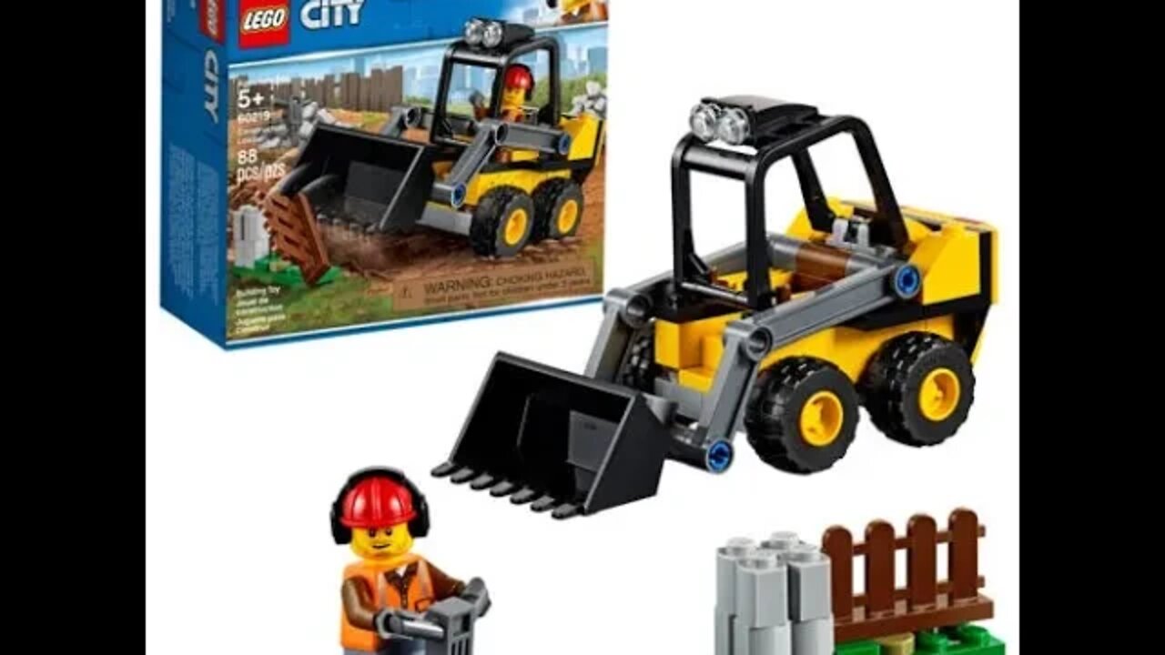 LEGO Fridays - Ep 005 - LEGO Live Build - set 60219 construction Loader