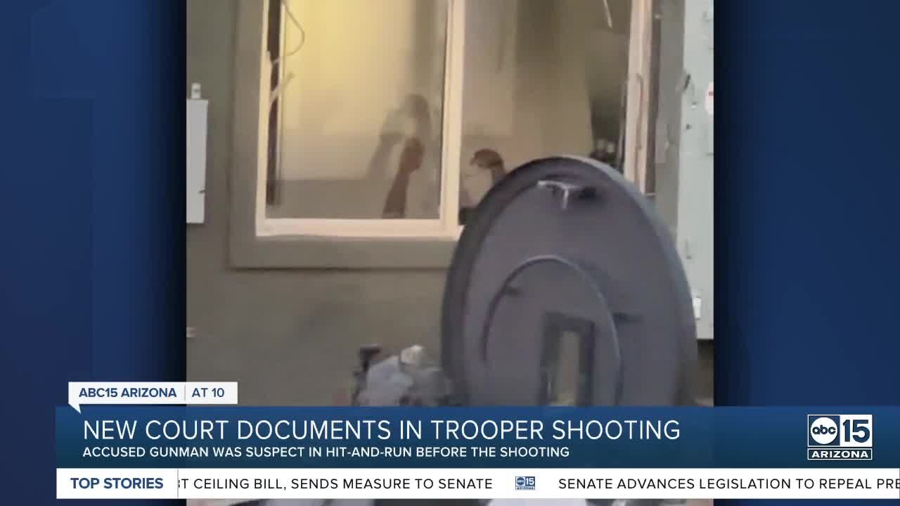 Court documents reveal new details into shooting of DPS trooper