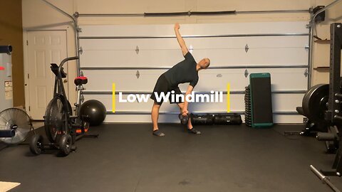 Kettlebell Low Windmill