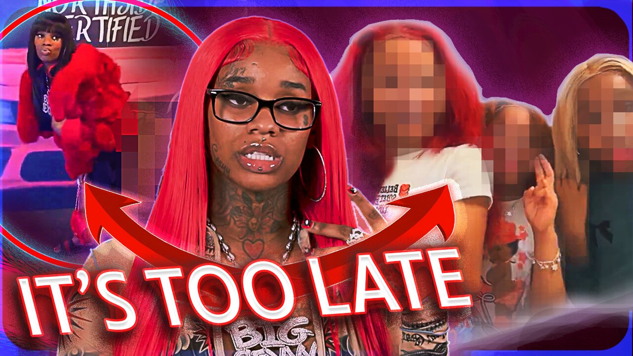 Struggle Rapper DOES THIS at Her Baby Shower as Kids Watched!