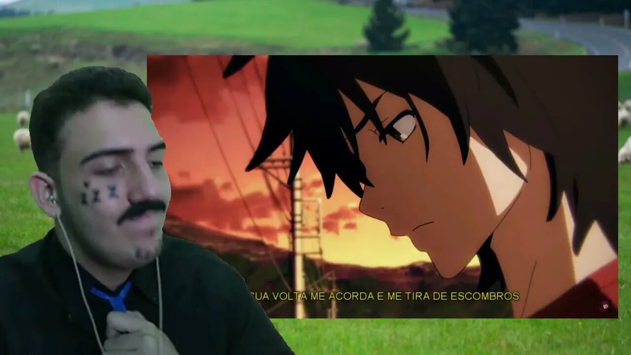 PASTOR REACT Rap - Sinto Muito 『 Hikigaya, Meliodas, Yuu, Eren... 』 | SadMix 1 | AniRap & @Shiny_sz