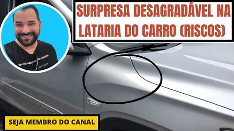 Tracker riscaram meu carro na rua...😱😱