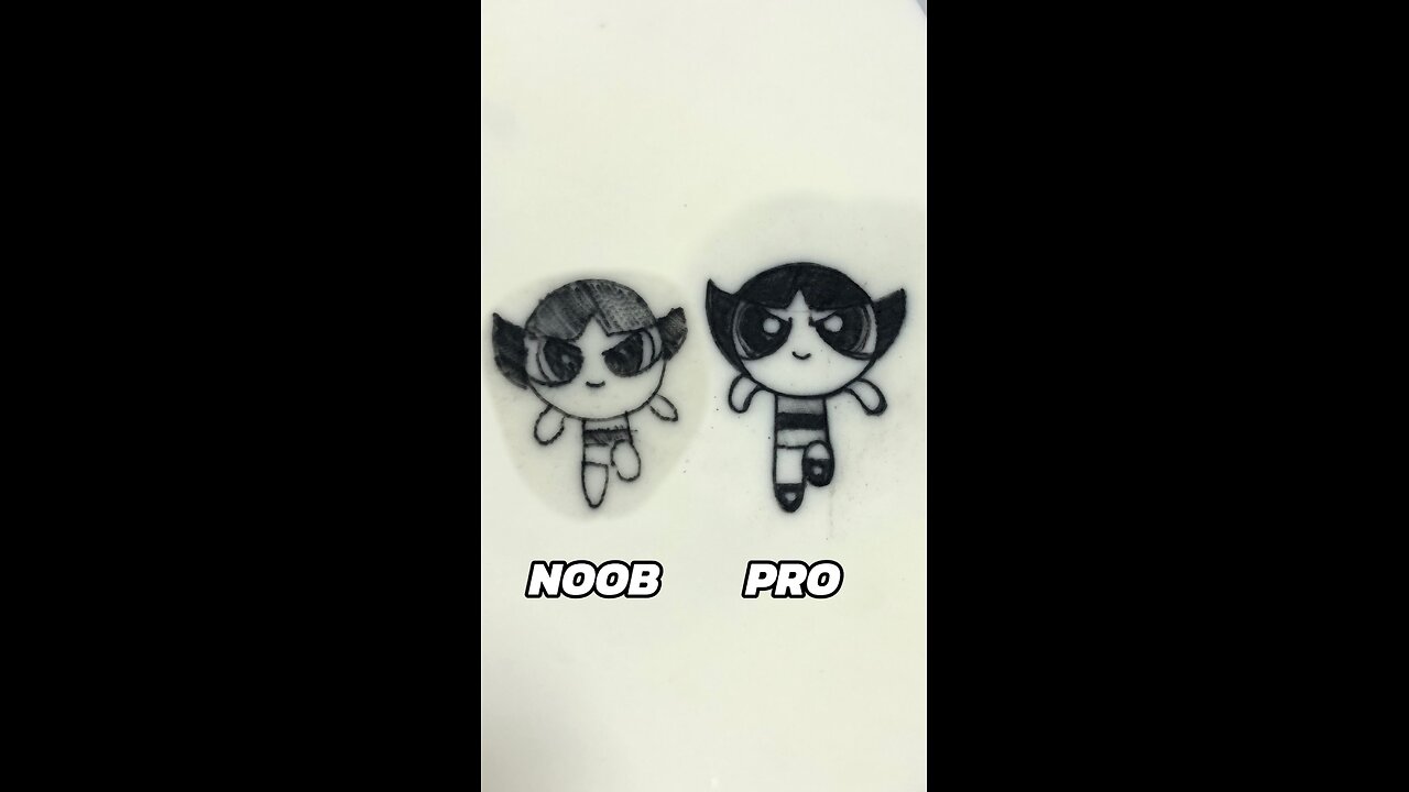 NOOB vs PRO buttercup version