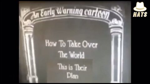 1930’s cartoon. Predictive programming?