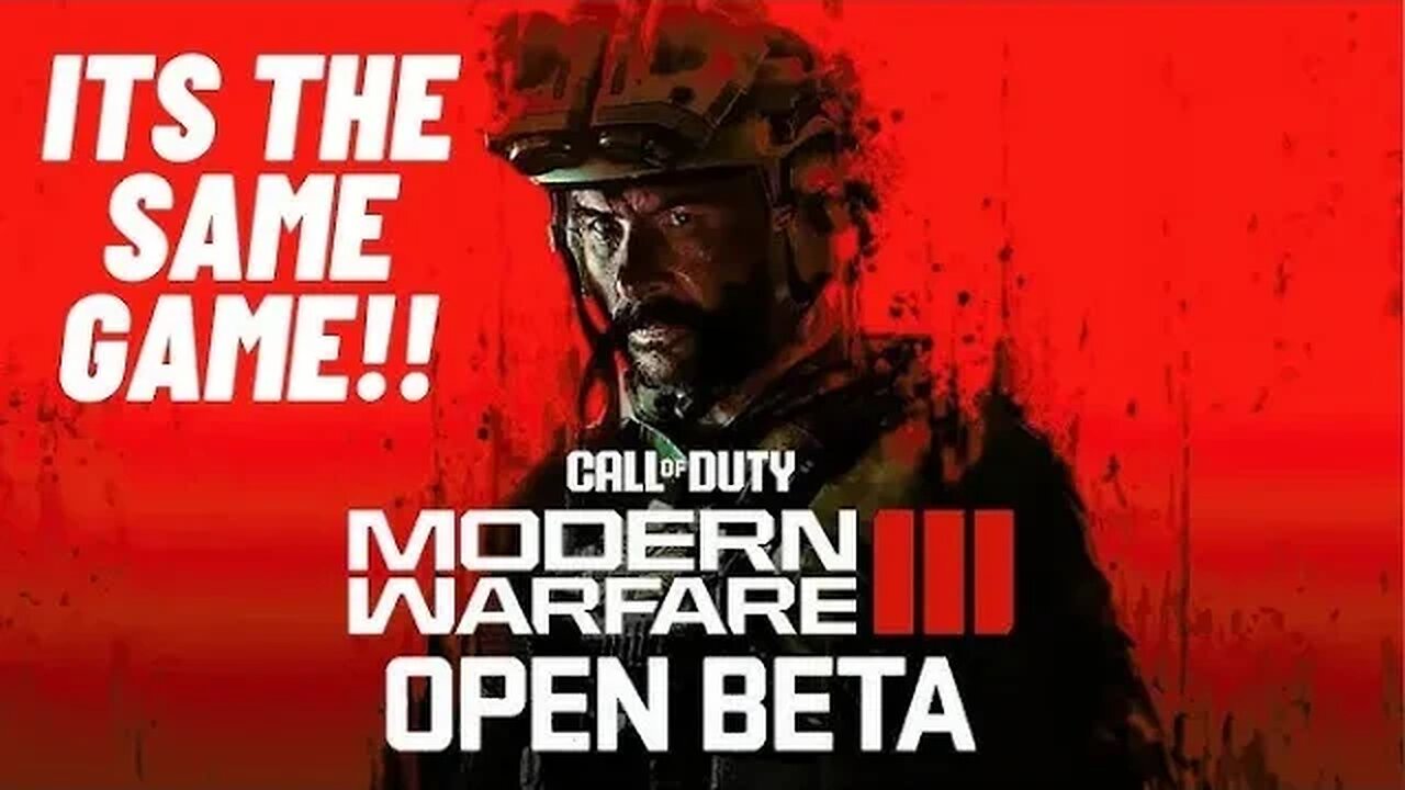 Bushido Plays MW3 Open Beta