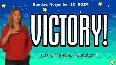 VICTORY! Pastor Simone Fouraker
