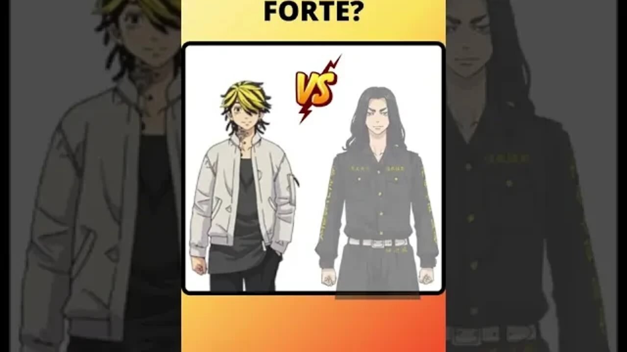 Quem é Mais Forte de Tokyo Revengers #shorts